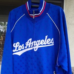 Extremely Rare Los Angeles Dodgers Mitchell and Ness Track Jacket